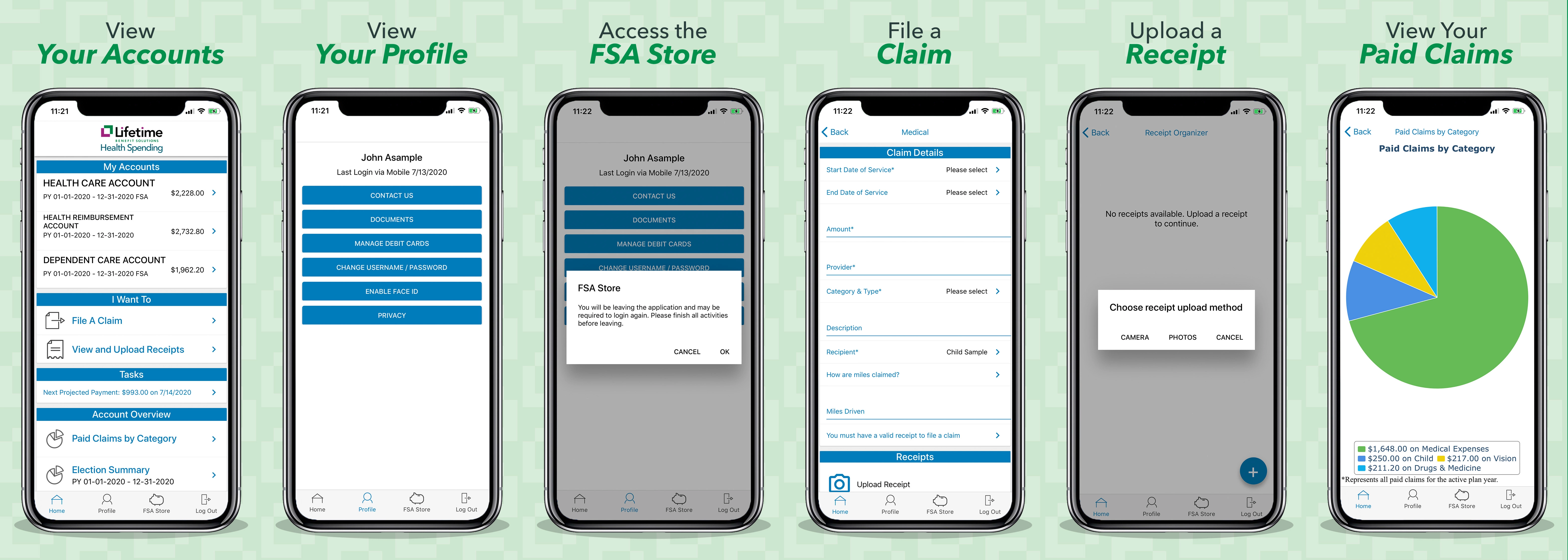 Spending Accounts Mobile App Members Lifetime Benefit Solutions